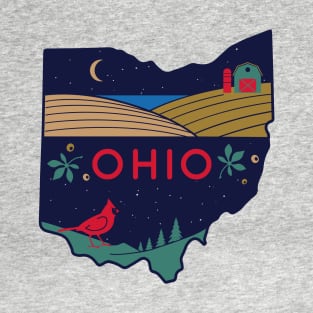 Great State of Ohio nature graphic T-Shirt